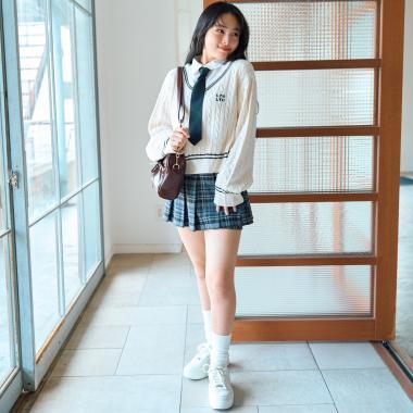 帶領層疊針織衫