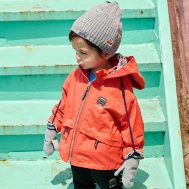 越野車風格夾棉內膽夾克