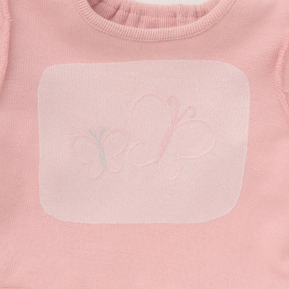 蝴蝶圖案寬鬆上衣