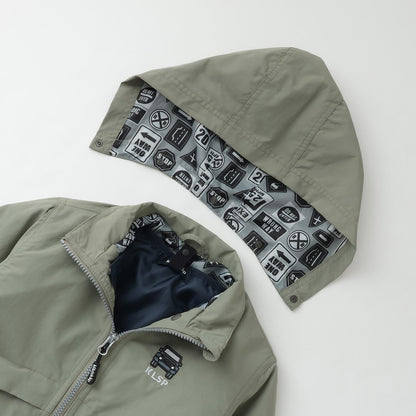 越野車風格夾棉內膽夾克