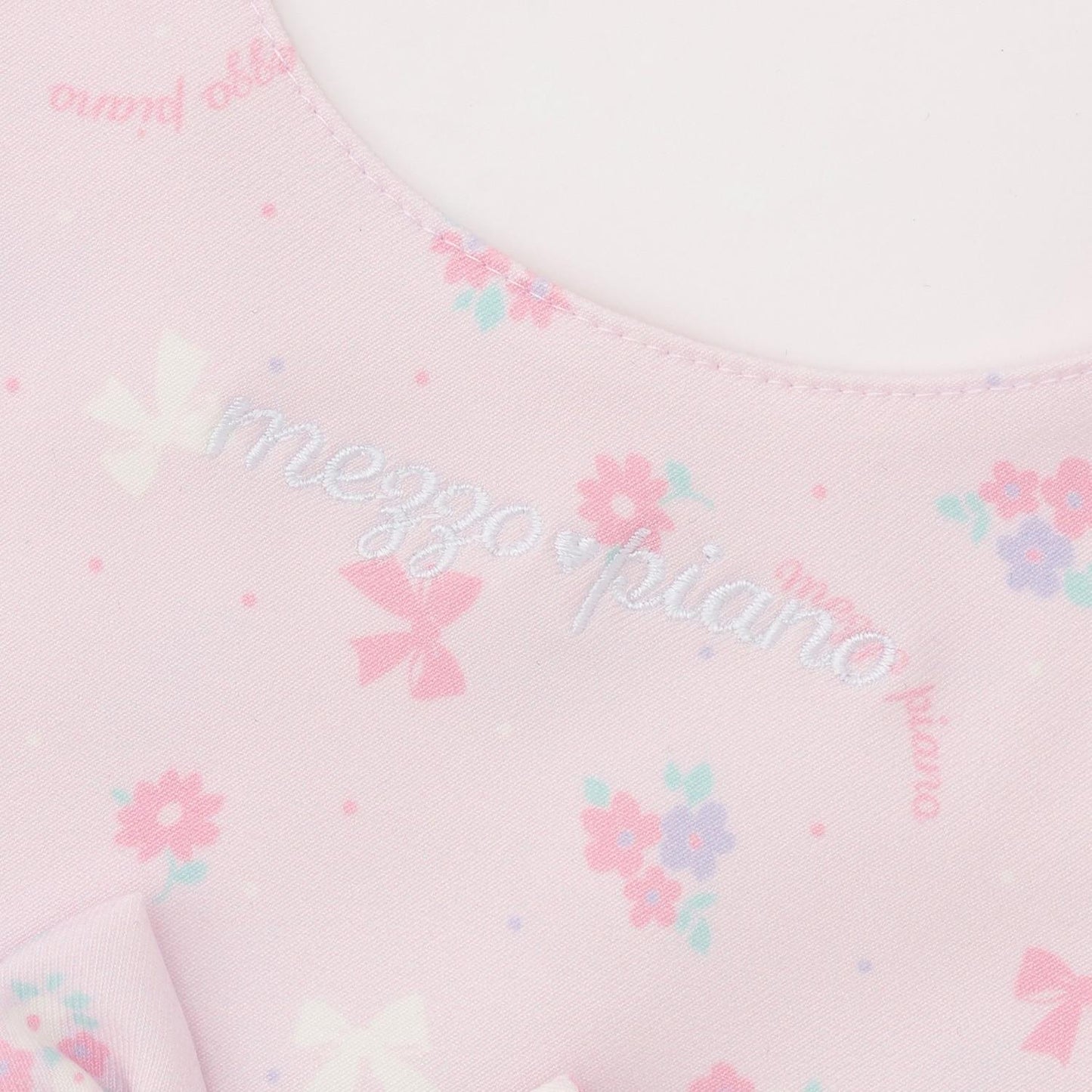 【BOX付】花朵蝴蝶結圖案圍裙&髮帶套裝