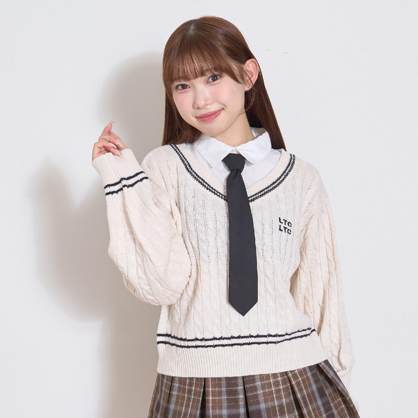 帶領層疊針織衫