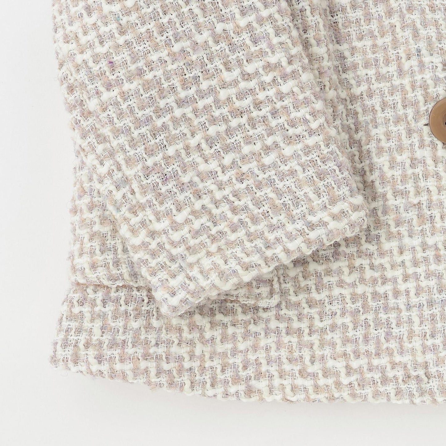 帶圍巾低領大衣