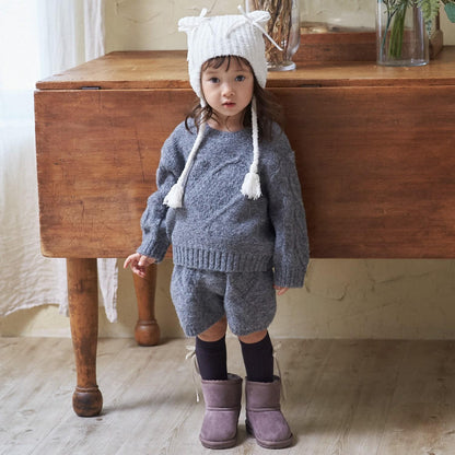 【リンク】愛心花紋針織衫