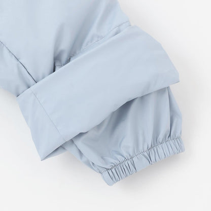 【防潑水】附蝴蝶結腰帶修身長款羽絨服