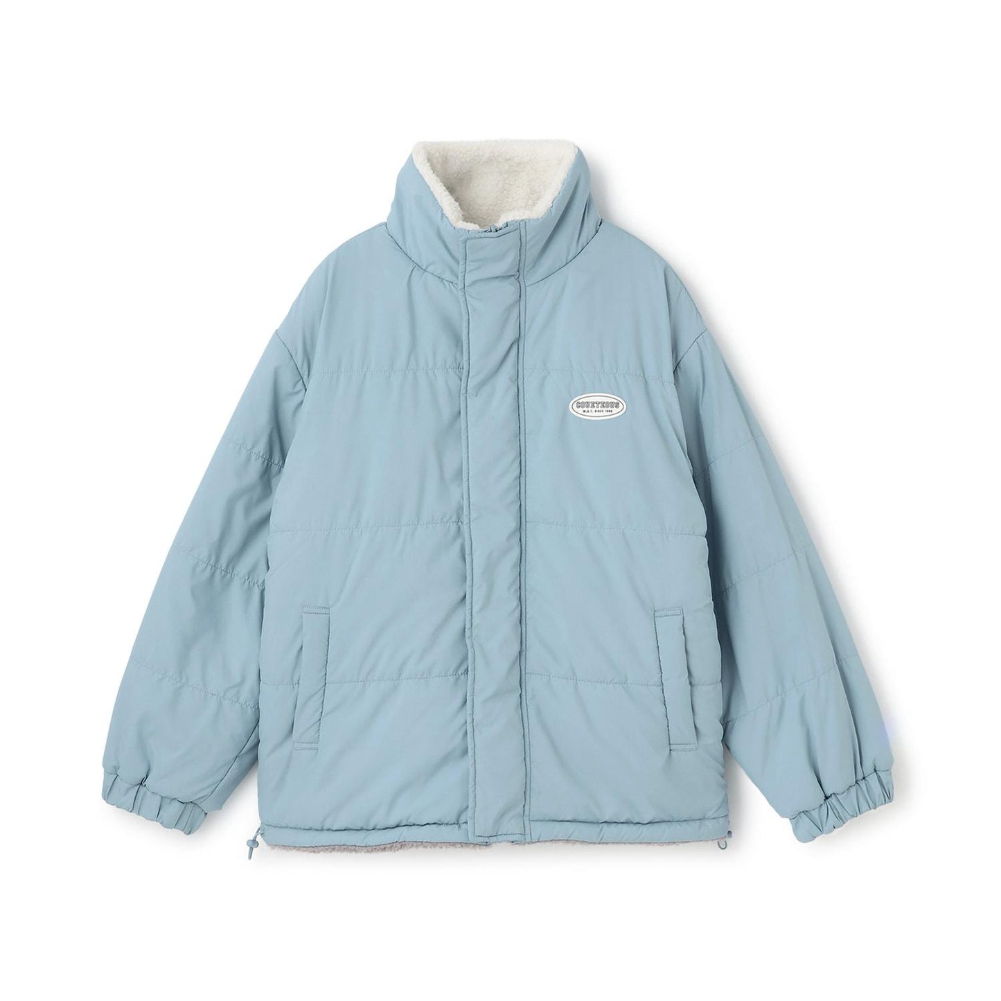 可雙面穿羊羔絨飛行夾克