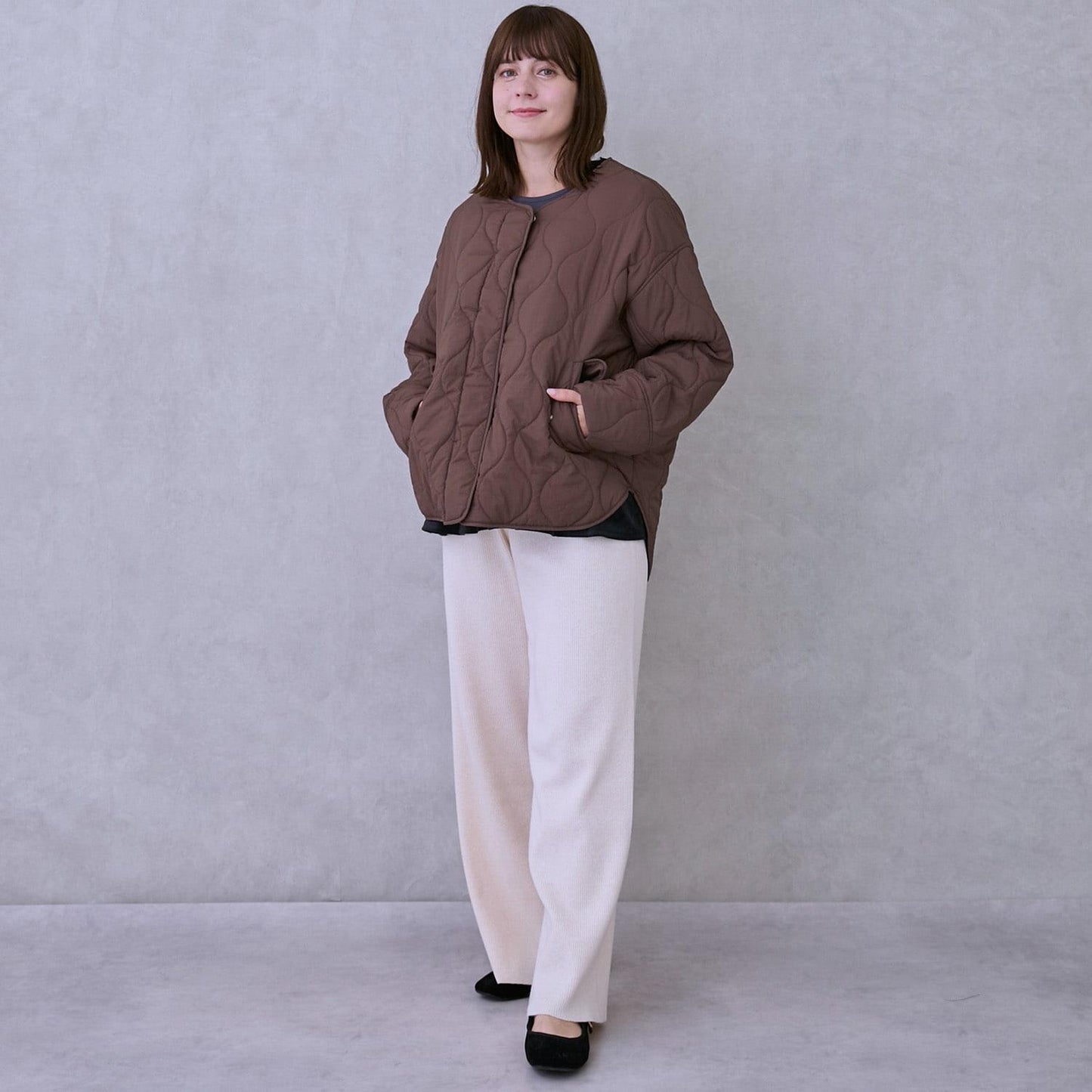 【Link/防潑水加工】絎縫夾克