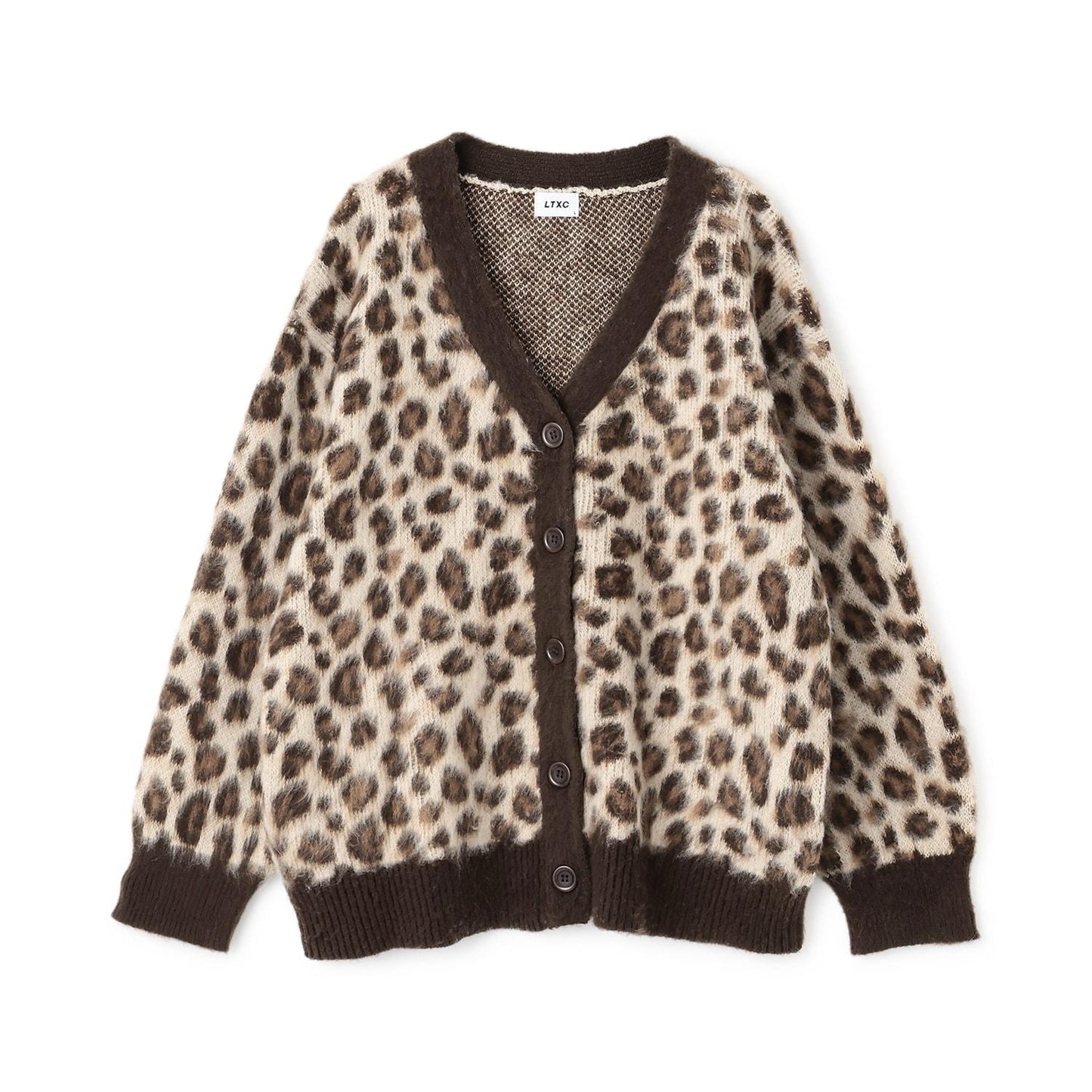 【LTXC】長毛絨寬鬆開衫