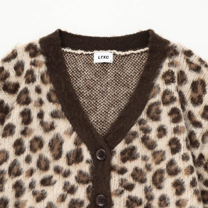 【LTXC】長毛絨寬鬆開衫