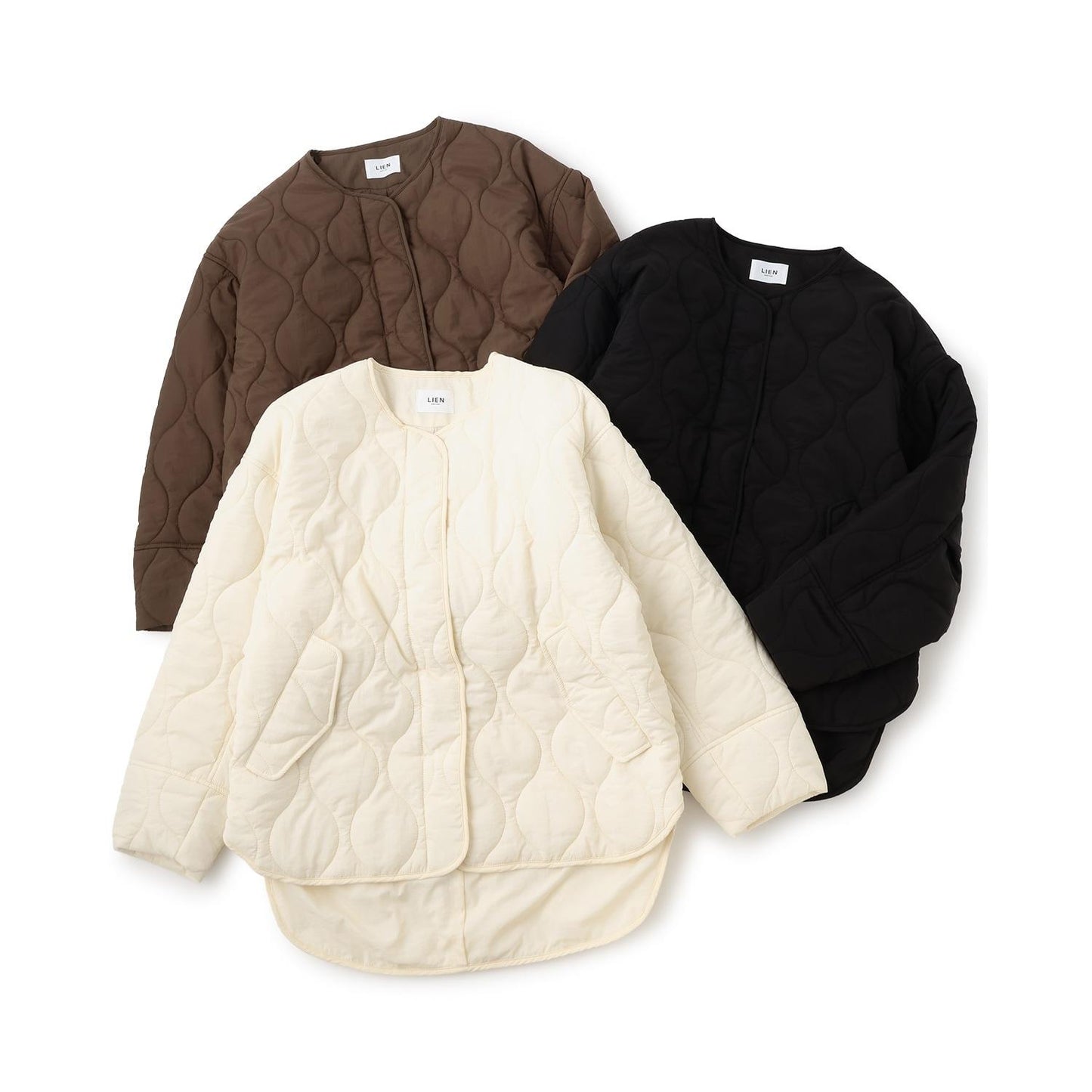 【Link/防潑水加工】絎縫夾克