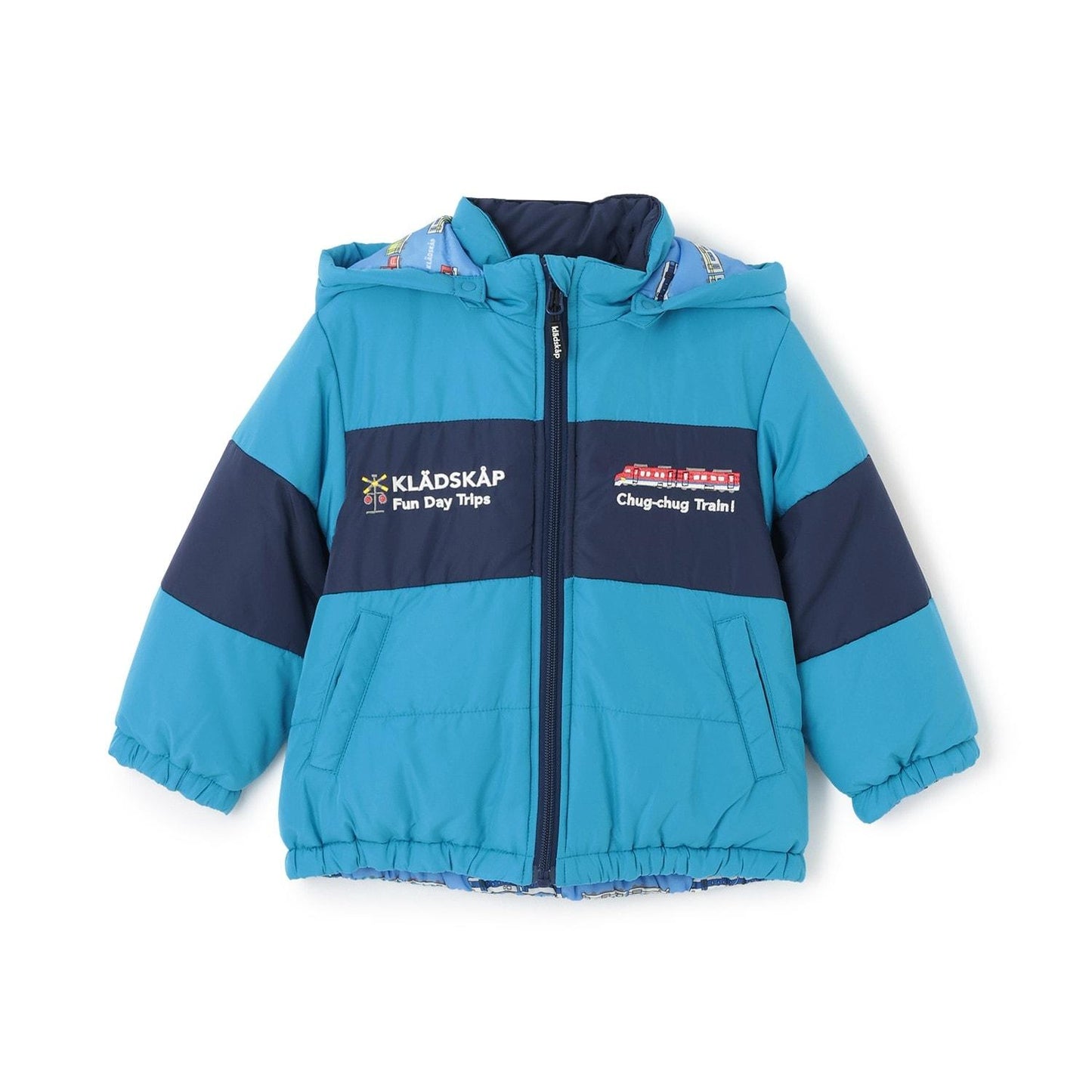 電車可雙面穿中棉夾克