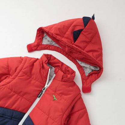 恐龍三用中棉夾克