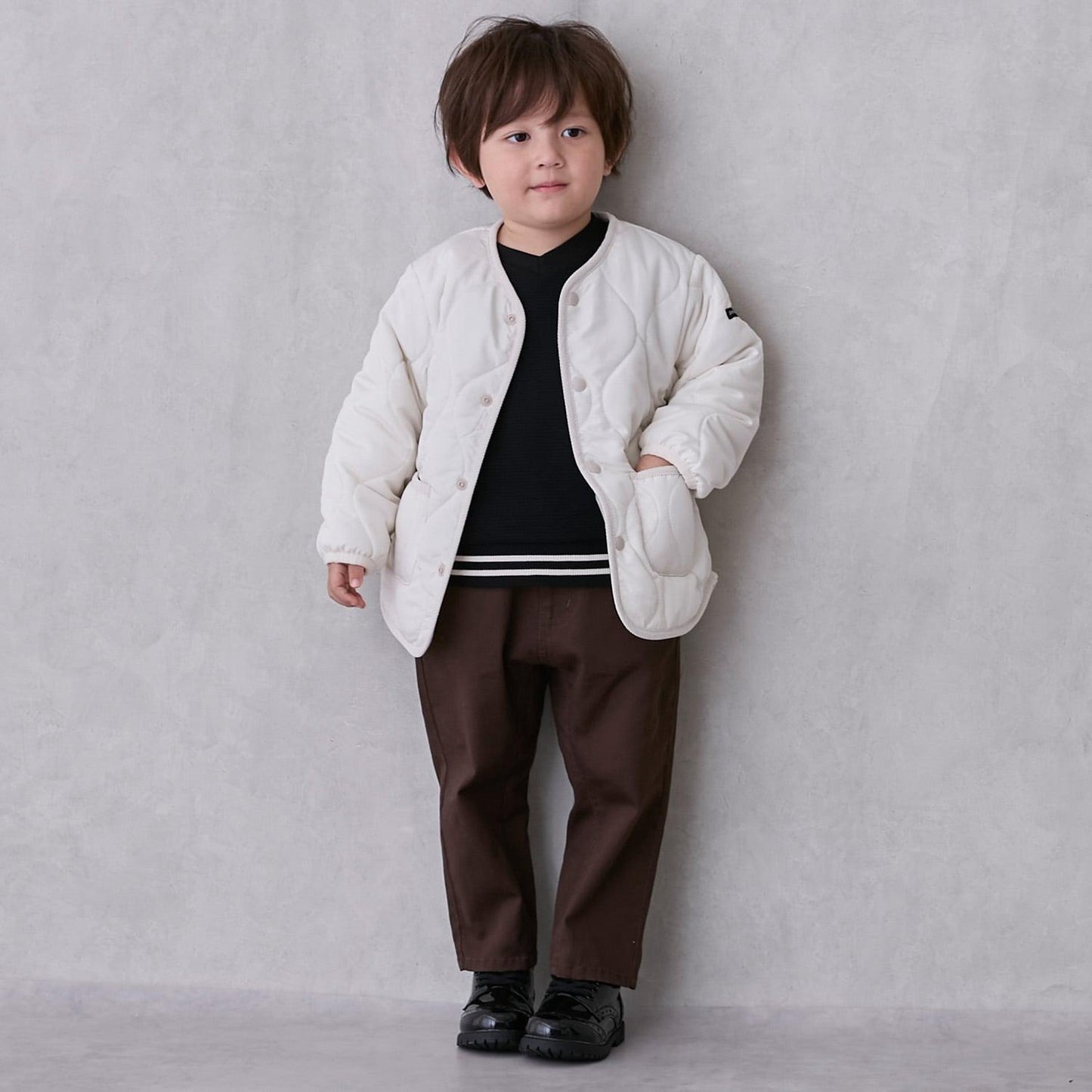 【Link/防潑水加工】絎縫夾克