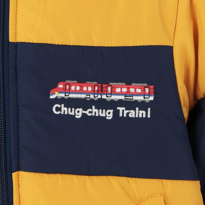 電車可雙面穿中棉夾克