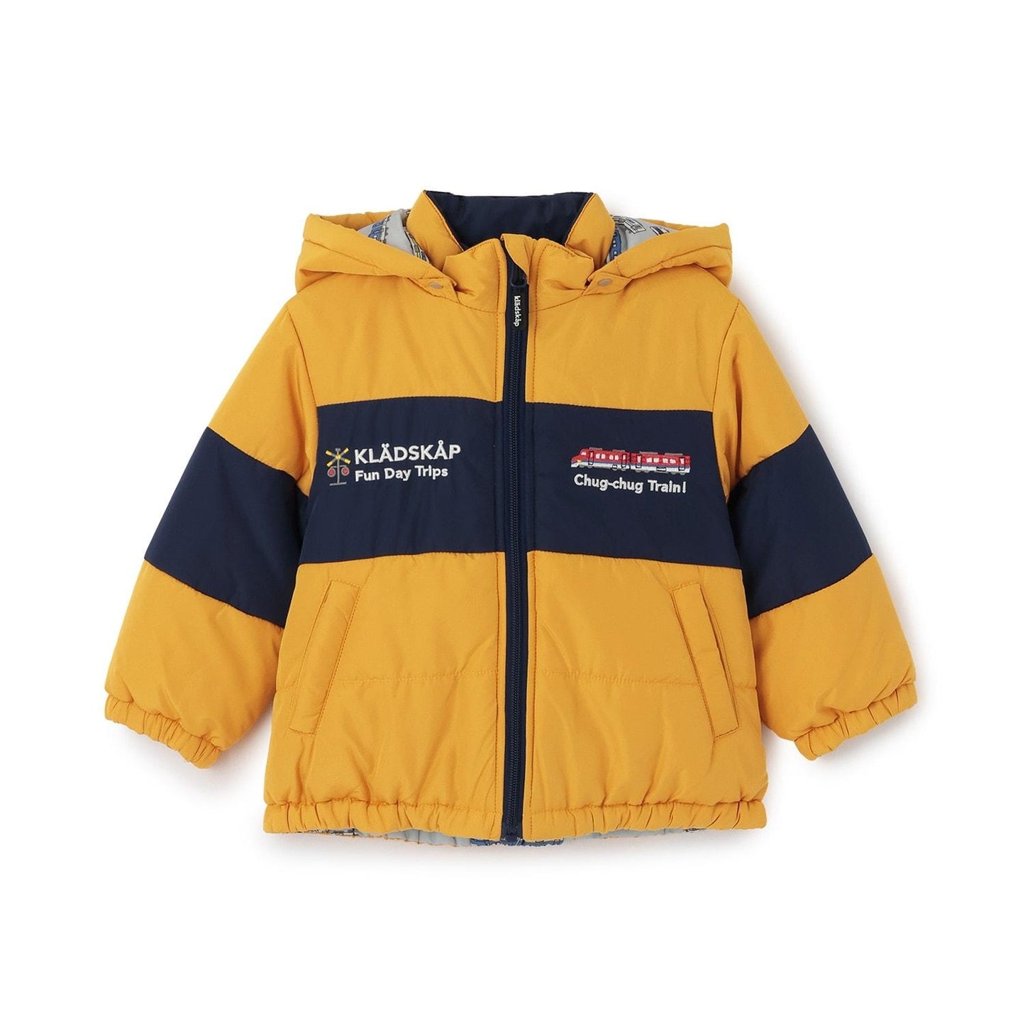 電車可雙面穿中棉夾克