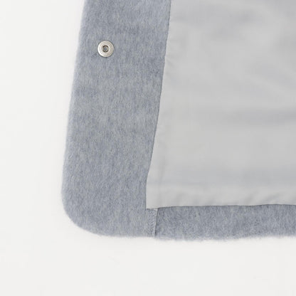 毛絨領心形口袋大衣