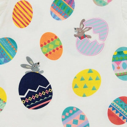 【コロボックル】《伊蘇》印花短袖長款上衣