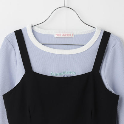 【7days】含內搭吊帶背心三件套