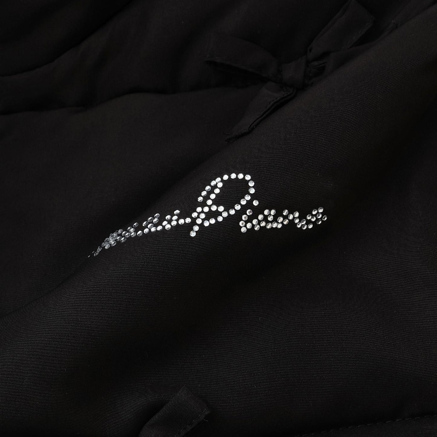 【防潑水・蓄熱】迷你蝴蝶結泡泡袖短款夾克