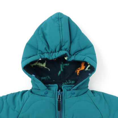 恐龍雙面可穿中棉夾克