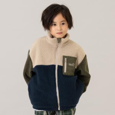 羊羔絨立領夾克/保暖/外套