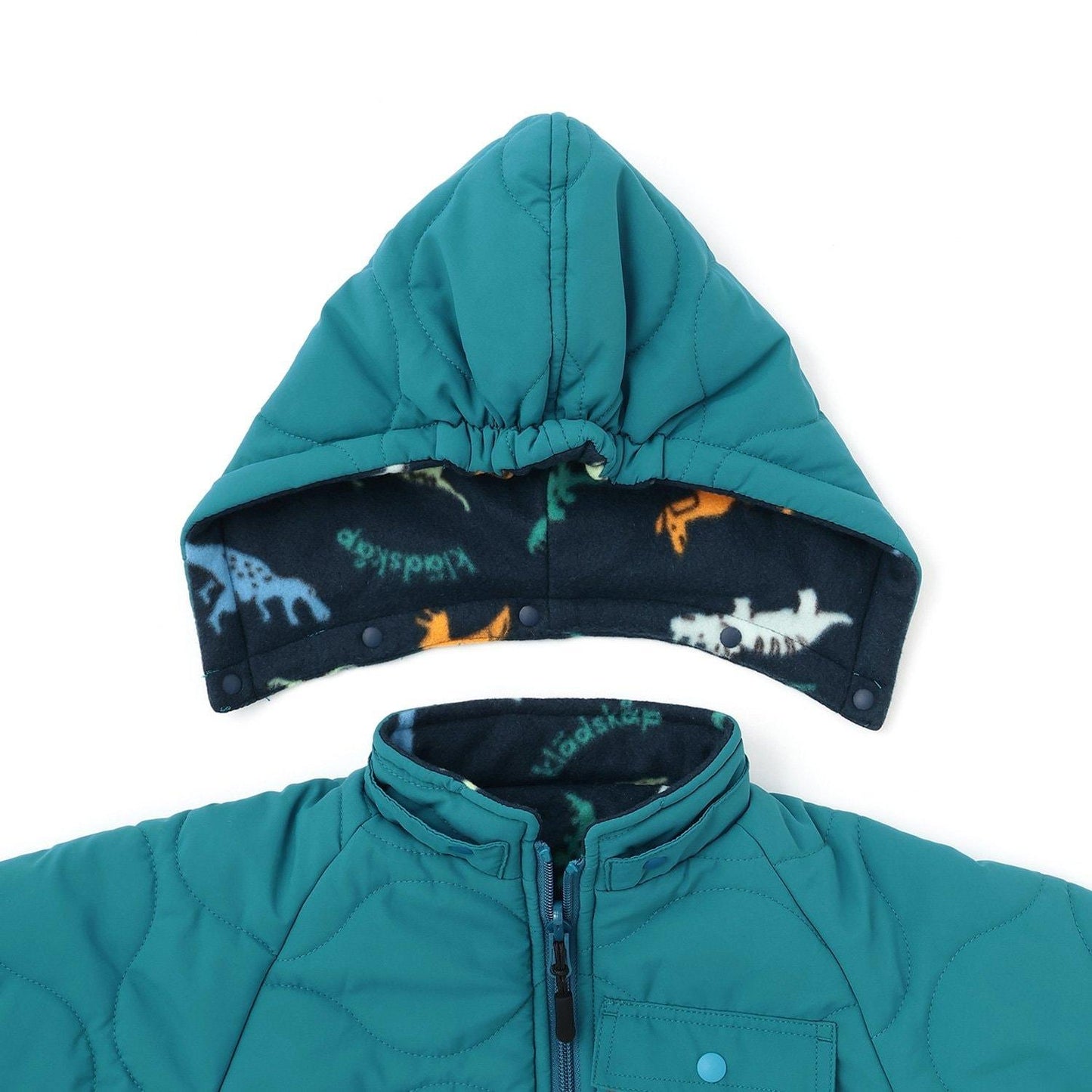 恐龍雙面可穿中棉夾克