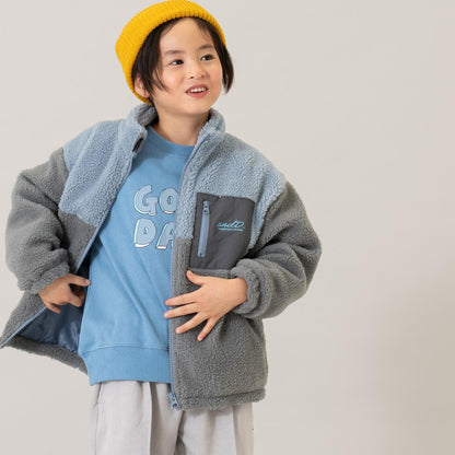 羊羔絨立領夾克/保暖/外套