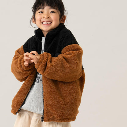 羊羔絨立領夾克/保暖/外套