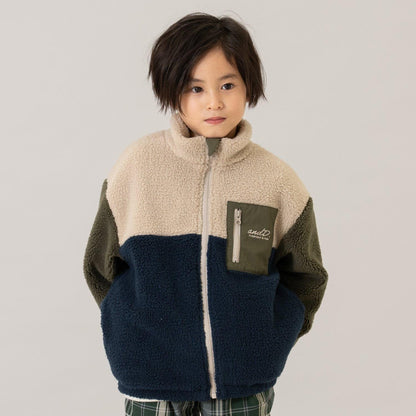 羊羔絨立領夾克/保暖/外套