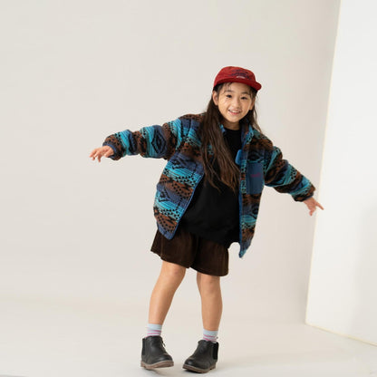 羊羔絨立領夾克/保暖/外套