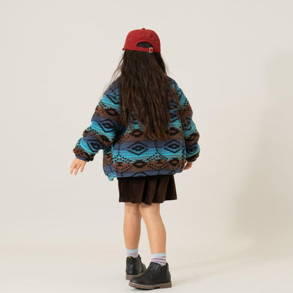 羊羔絨立領夾克/保暖/外套