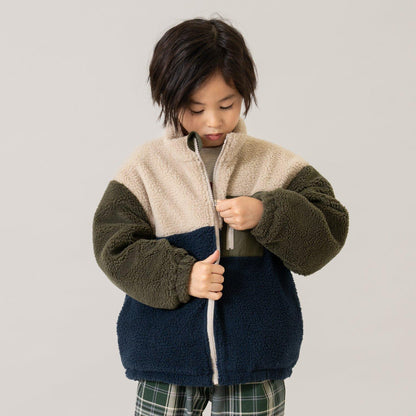 羊羔絨立領夾克/保暖/外套