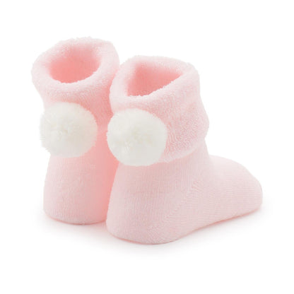 帶兔子貼布繡翻邊襪