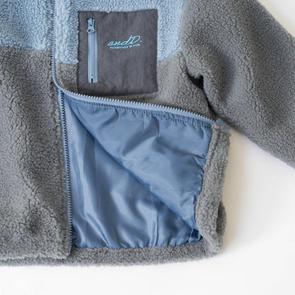 羊羔絨立領夾克/保暖/外套