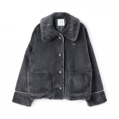 【130cm可選】仿皮草飛行夾克