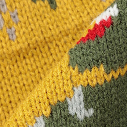 恐龍圖案考欽毛衣