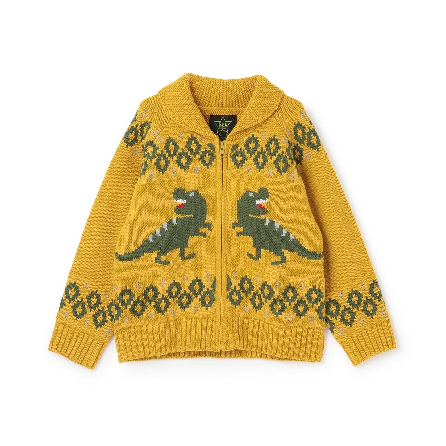 恐龍圖案考欽毛衣