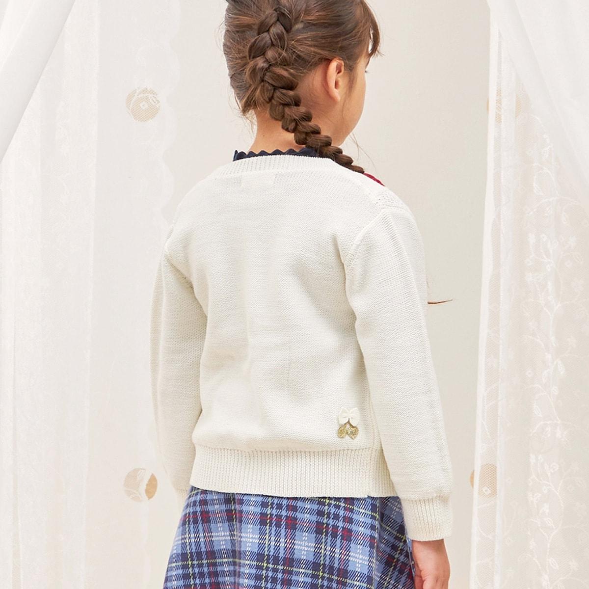 麻花編織針織開衫【可水洗】