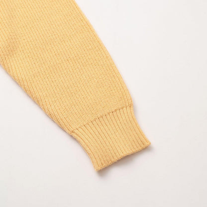 【130cm可選】【《PEANUTS》】字母針織開衫×長袖T恤套裝