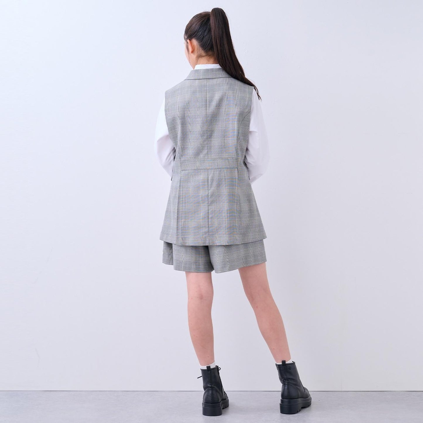 【畢業服】【5件套】馬甲西裝外套搭配套裝