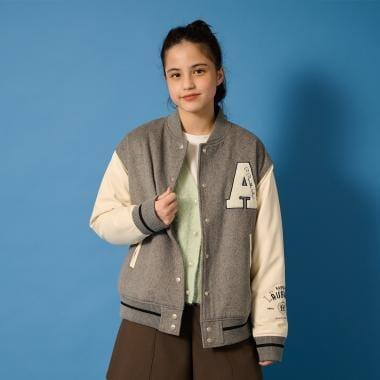 【AMI】中棉棒球夾克