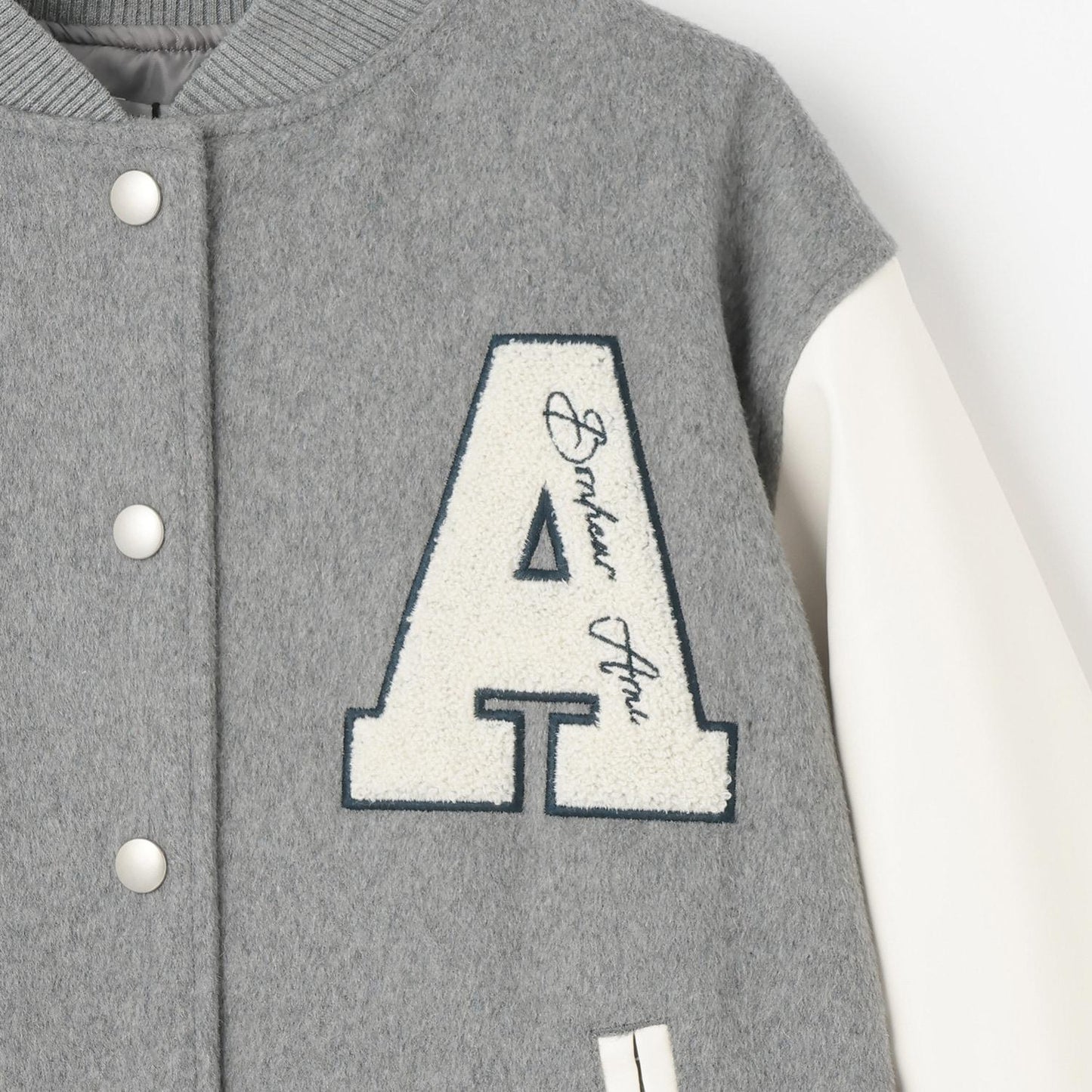 【AMI】中棉棒球夾克