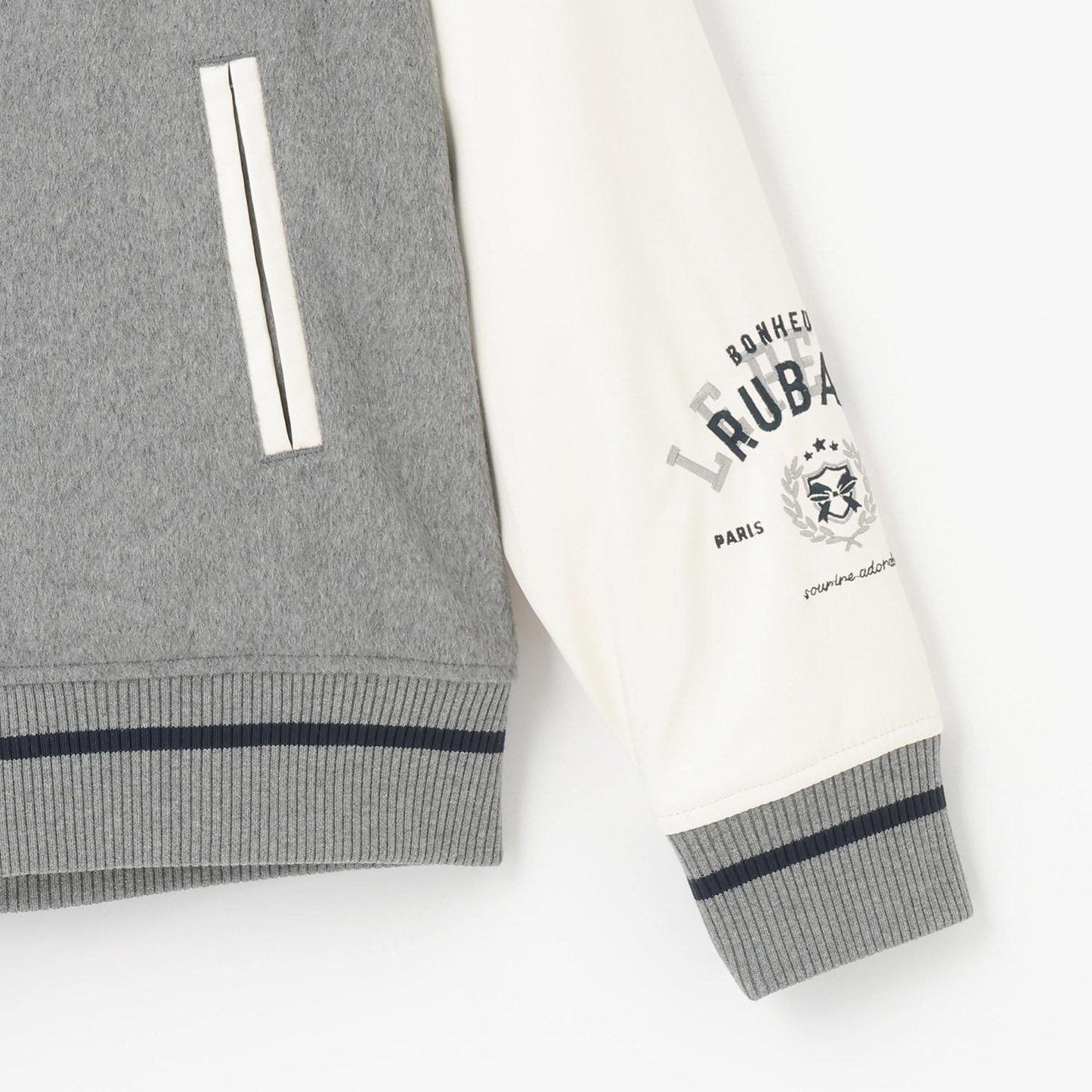 【AMI】中棉棒球夾克