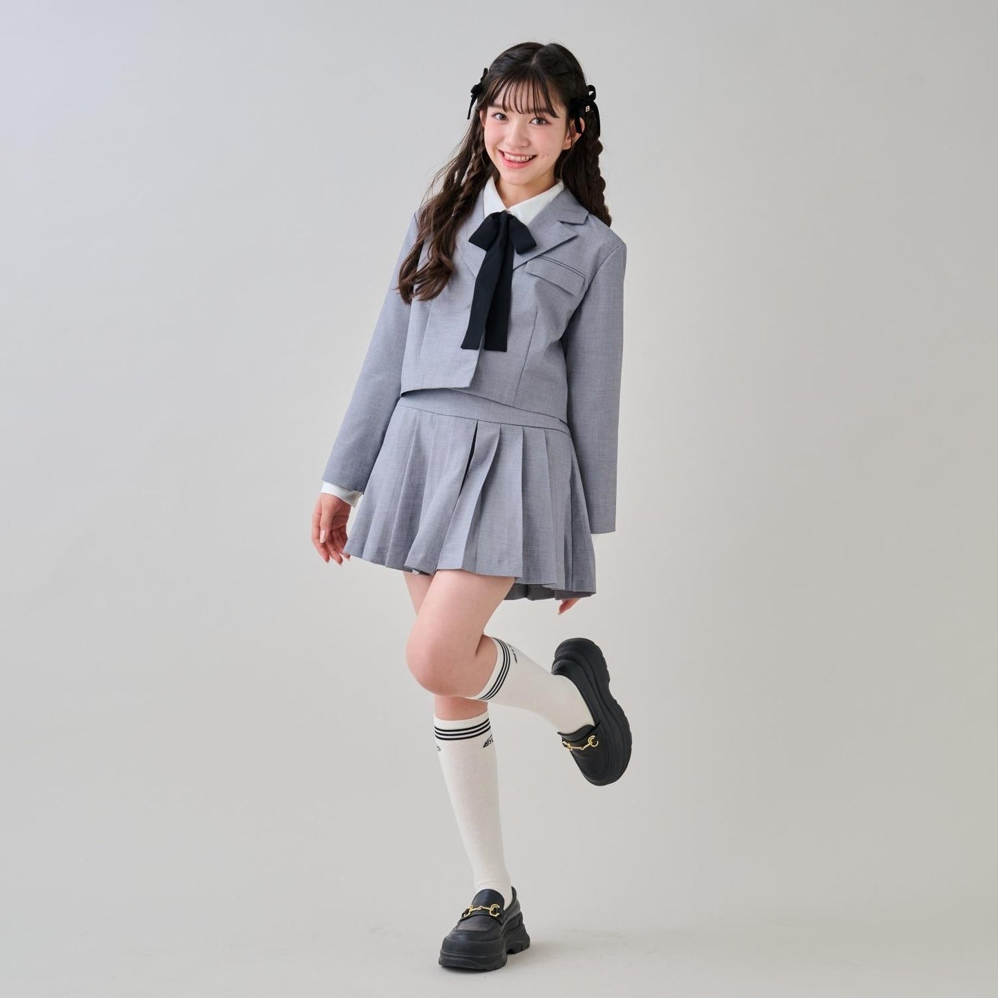 【畢業服】層疊設計裙褲