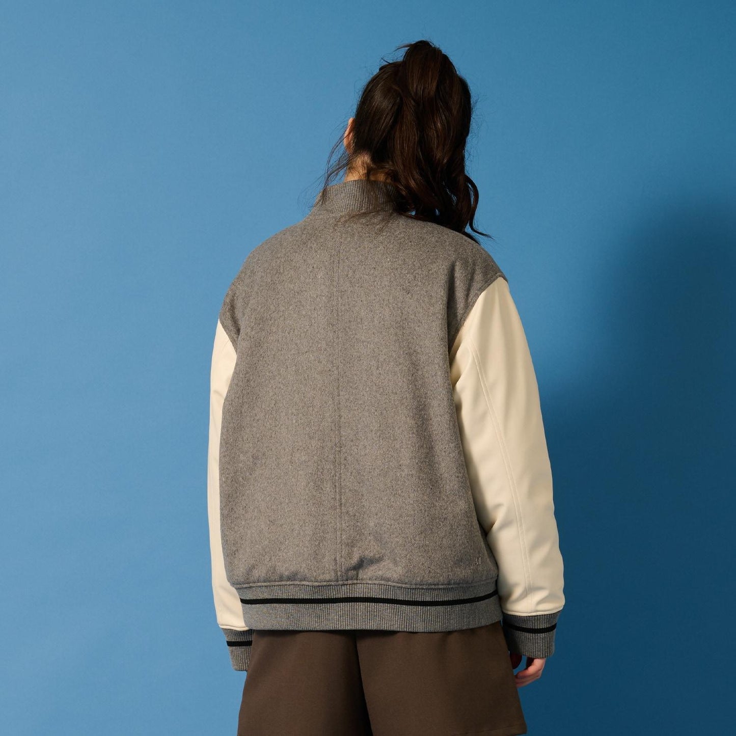 【AMI】中棉棒球夾克