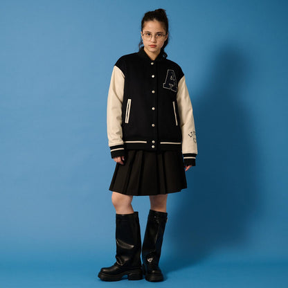 【AMI】中棉棒球夾克