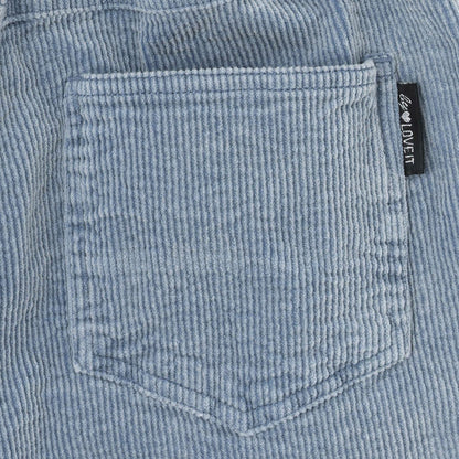 水洗色燈芯絨長褲