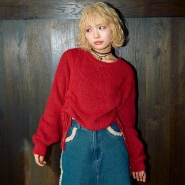 【LTXC】抽繩針織衫