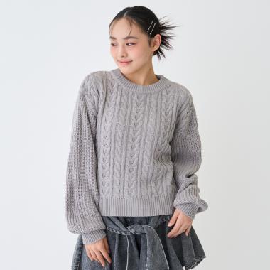 【GOODPRICE】麻花針織套頭衫