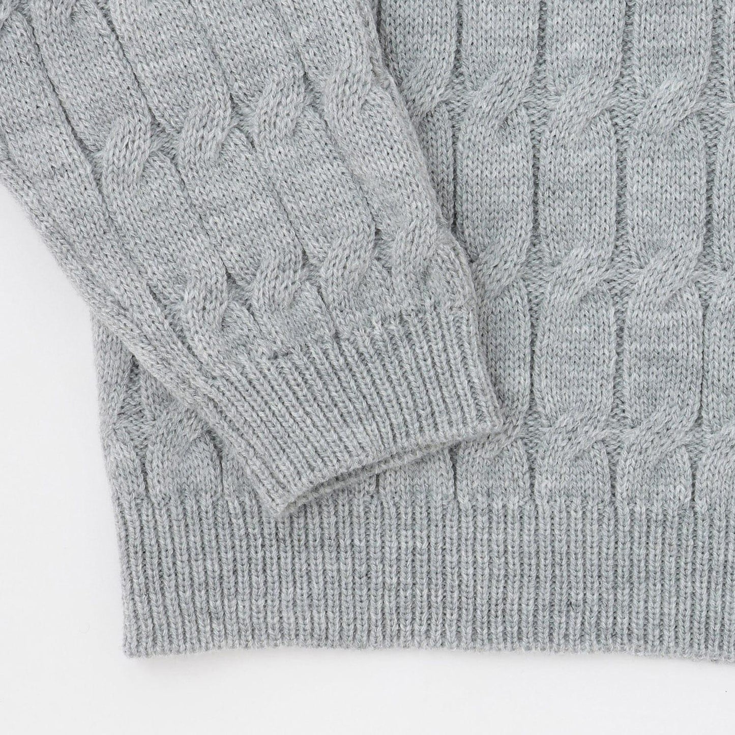 麻花編織繡花針織衫